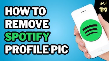 How to Remove Profile Picture on Spotify