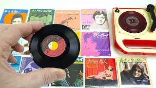 8ban  mini playable Vinyl Records from Japan