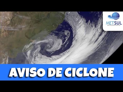 29/06/2020 - Ciclone muito intenso impactará o Sul e o Sudeste do Brasil | METSUL