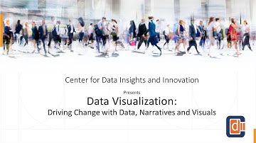 CDII Webinar Series | Data Visualization: Driving Change with Data, Narratives, and Visuals