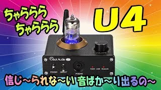 Douk Audio U4 真空管 ヘッドホンアンプ　また魅力的なプリアンプが近日入荷するぞ～♪