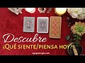 🕵️‍♀️💞 DESCUBRE: Todo lo que piensa y siente por ti a día de hoy 💖🔍 TAROT INTERACTIVO