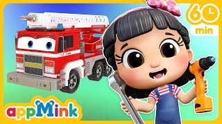 🔧🚗 Construct-a-Craze: Build and Play with Trucks Galore! 🏗️🌈 #appmink #nurseryrhymes #kidssong