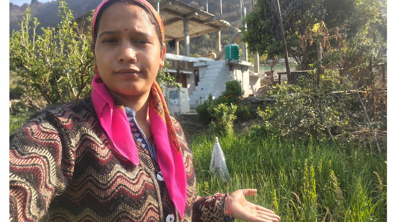 आज किचनगार्डन में किया दवाई का छिड़काव 😊 || pahadi lifestyle vlog || Mini negi vlog ❤️