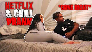 NETFLIX &amp; CHILL PRANK ON LEE SIMMS *GONE RIGHT*