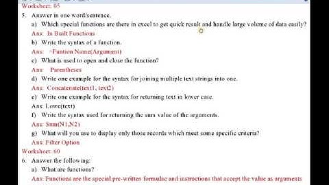 7 Computer/Lesson 2/Functions and Manipulation in Excel/Day 5  Video#1