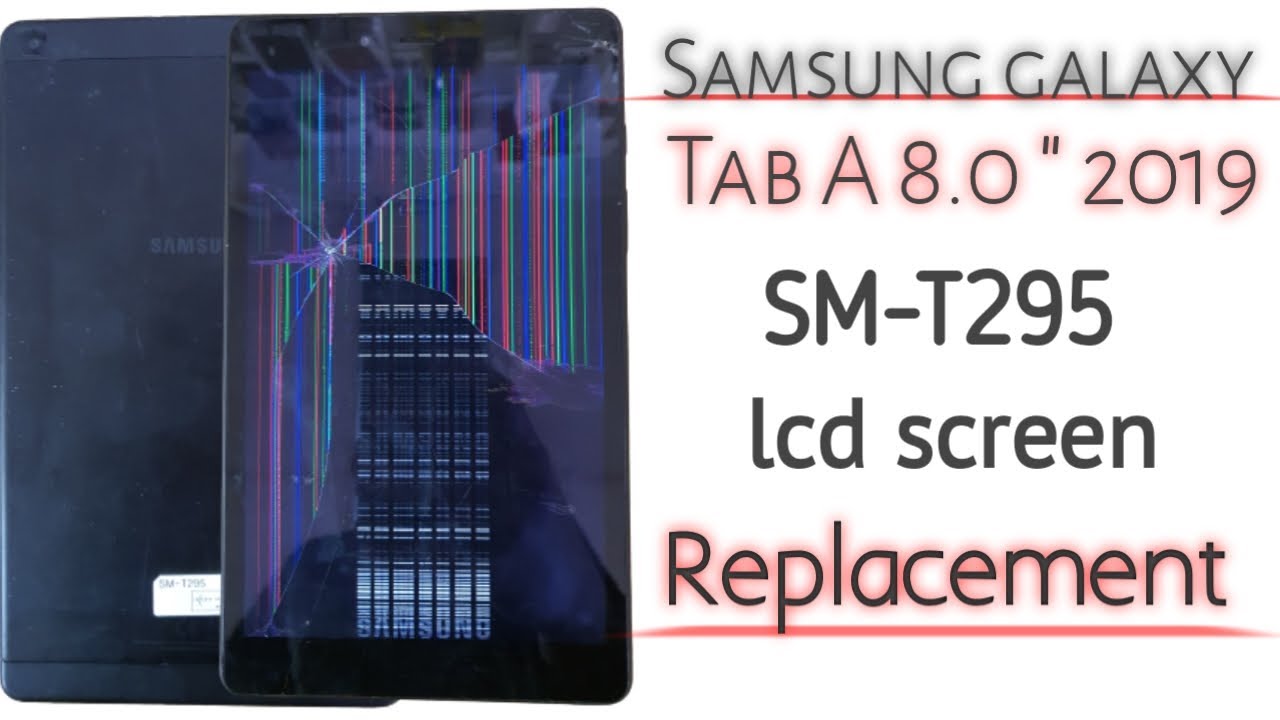 8 Test LCD for Samsung Galaxy Tab A 8.0 2019 SM-T290 SM-T295