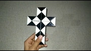 Cross pattern in Snake cube|Easy Explained-Cube OneIndia
