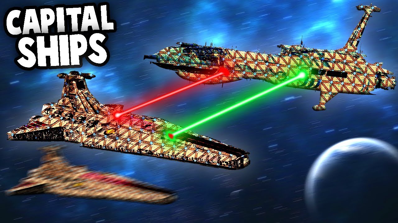 Star Wars Space Battles No Gravity Capital Ships Forts Star Wars Mods Youtube - roblox star war kamino fast building part 1 youtube