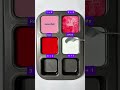Make 4 Colors from 2 Red and White #colormixing #satisfying