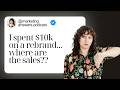 "I spent $10k to rebrand but I haven't seen any sales" - Marketing strategies for rebranding
