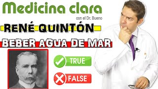 René Quinton y el PLASMA MARINO | La realidad del marketing sobre BEBER AGUA DE MAR