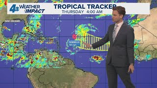 Tropical Weather Impact Gabrielle Forecast To Become Hurricane
