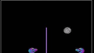 Arcade Volleyball (MS-DOS) - Gameplay screenshot 3