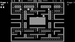 Atari St Mac Pan Macpan Richard Beith Pac Man Pacman Pac-Man Clone High Resolution Mono Chrome Bw 64