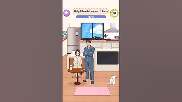 Tricky Story: Fun Brain Puzzle - Level 55 - Help Ethan take care of Anna.