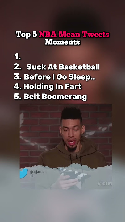 Top 5 NBA Mean Tweets Moments 🔥🔥😭 #nba #basketball #lebron #curry #funnymoments #viral