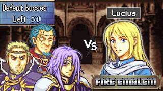 Can LUCIUS beat every boss in GBA fire emblem? [The Fire Emblem Crucible]