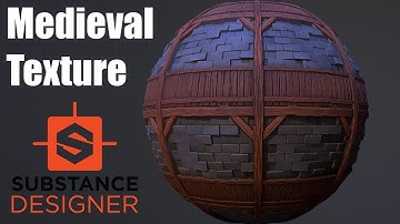 Substance Designer - Medieval Wall