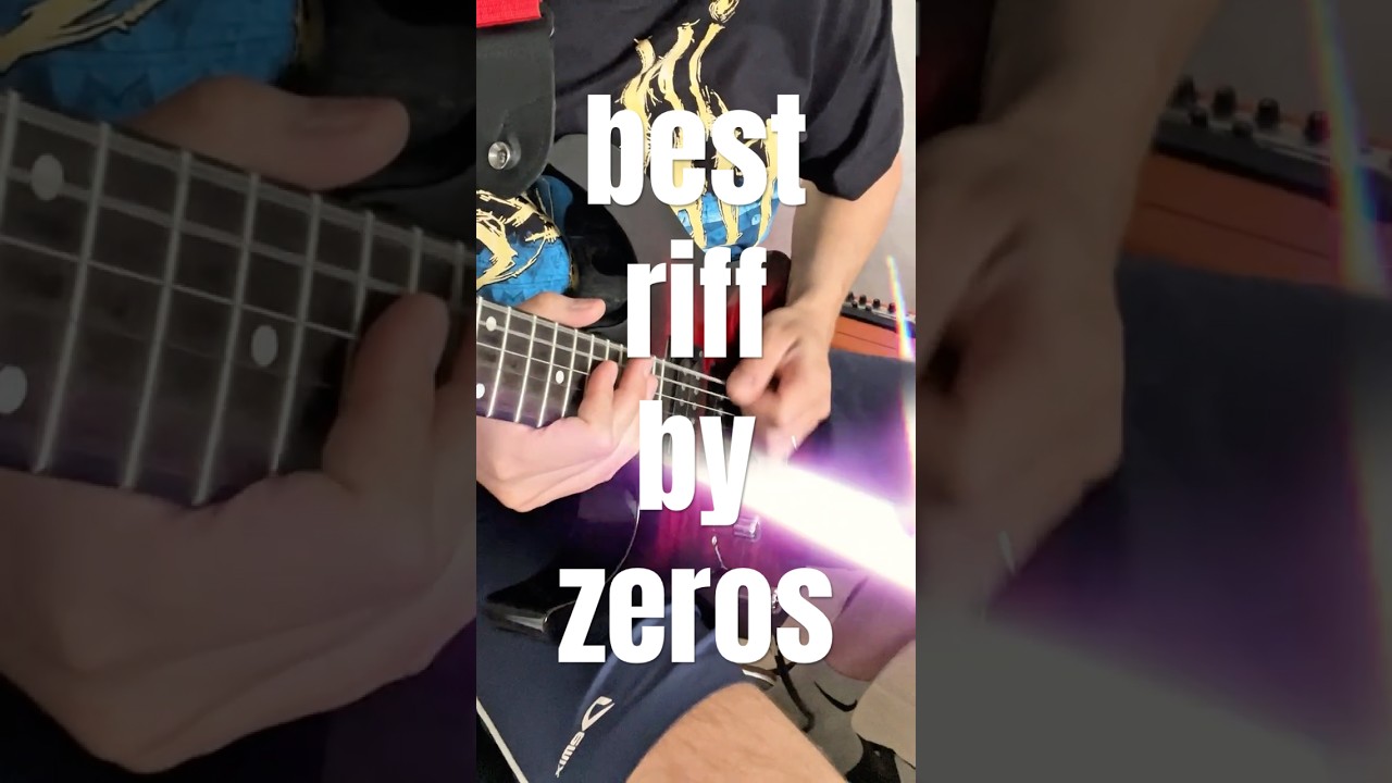 best riff by zeros #6 #guitar #metal #guitarcover - YouTube