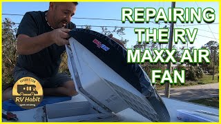 Repairing and Replacing the RV Maxxair Deluxe Fan Model 7500K – Installation – RV Upgrade - DIY by RV Habit 2,912 views 1 year ago 12 minutes, 38 seconds