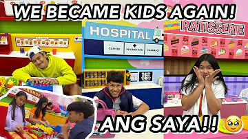 WE BECAME KIDS FOR A DAY! (ANG SAYA 🥹) | Grae and Chloe