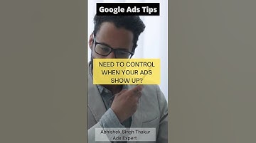 How to schedule google ads - set timing for ads
