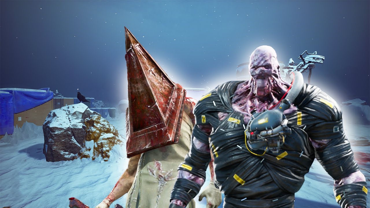 Nemesis & Pyramid Head Killer Gameplay | Dead By Daylight (No