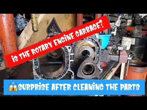 How to rebuild rotary Mazda rx8 rx7 engine - YouTube