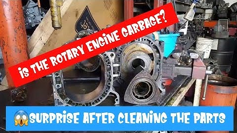 How to rebuild rotary Mazda rx8 rx7 engine