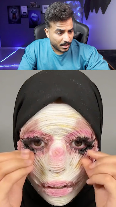 ترند ميكاب الخيوط ترند مرعب بجد 😂!