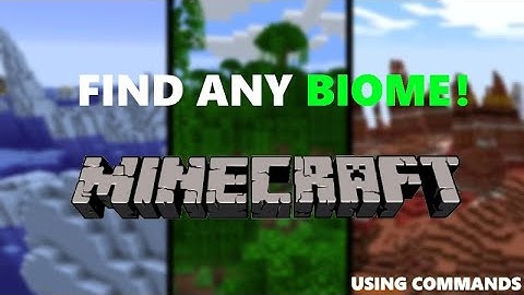 How to use the Locatebiome command in Minecraft 1.19!