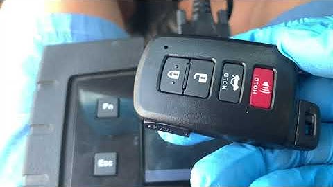 2016 Toyota Avalon Smart Key Programming with Autek