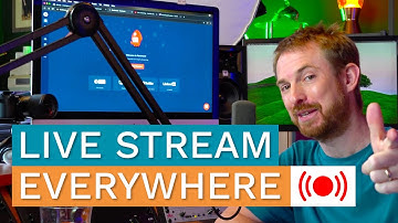 How to Live Stream on Multiple Platforms at The Same Time - Live Streaming Tutorial