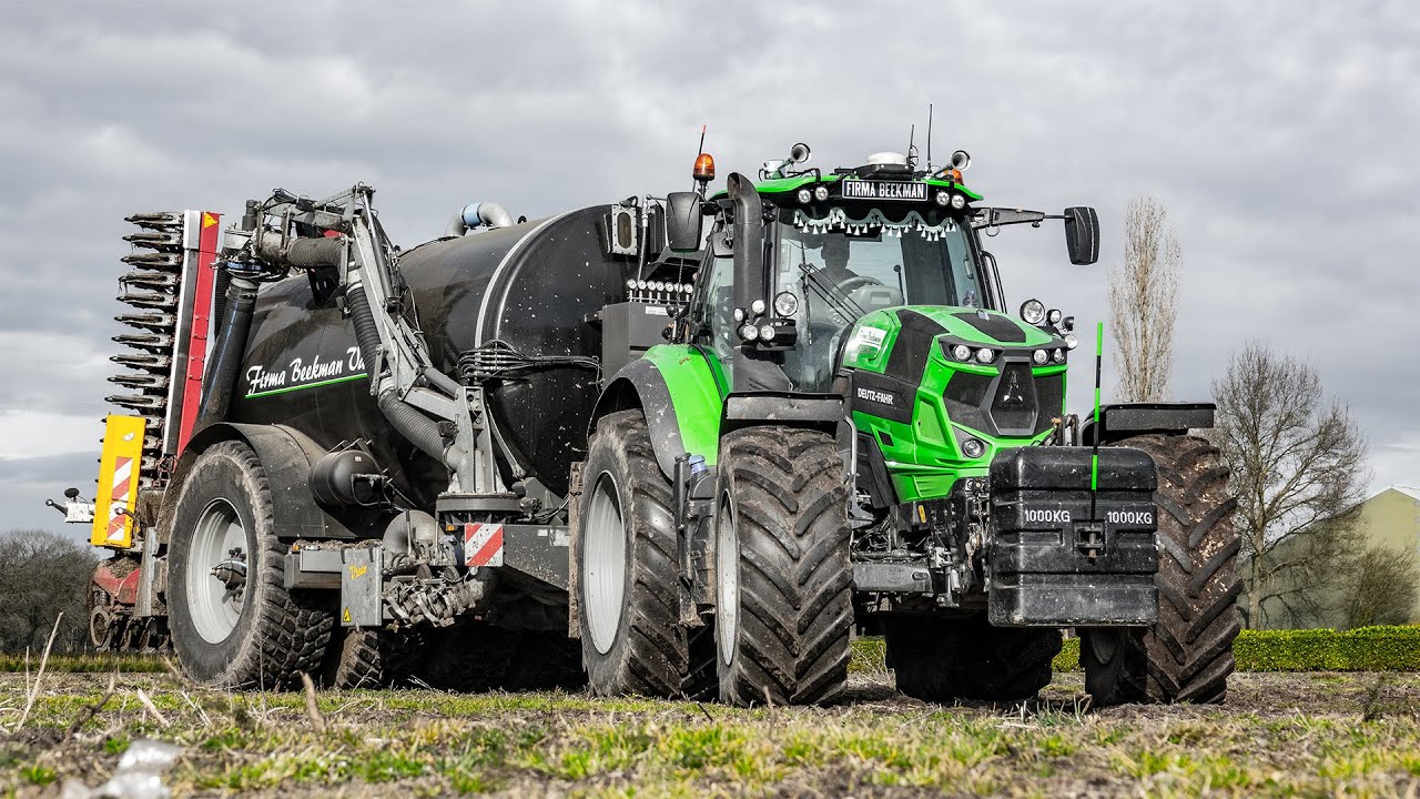 2021 | Deutz Fahr 7250 TTV + Kaweco | Slurry Injection | Firma Beekman