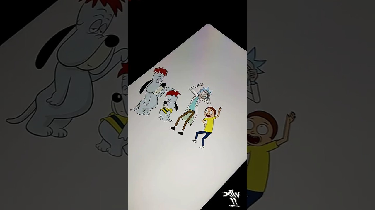 Дроупи и Дриппл + Рик и Морти = ? 🤯🤯🤯