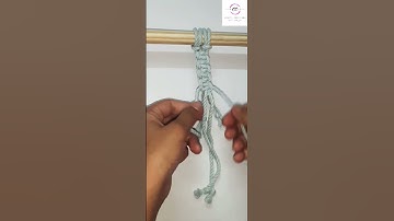 How to add macrame cord #macrame #craft #youtubeshorts #macrameknot #diy #viralvideo #shortvideo