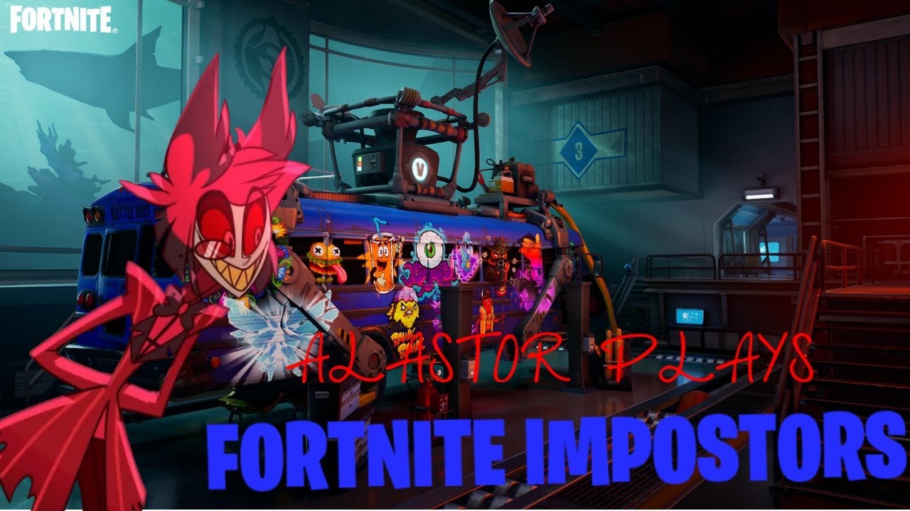 Alastor Plays Fortnite ALASTOR VOICE TROLLING YouTube