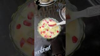 fruit custard😋 #viral #trending #shorts #ytshorts #minivlog #vlog #teluguvlogs #youtubeshorts