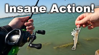 Fishing With Live Shrimp In Port Aransas, Texas Saltwater Jetty Fishing