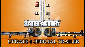 Satisfactory Official trailer Update 4 - Reaction Video with Big CheeZ