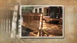 Wooden Deck Railing Designs