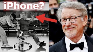 Steven Spielberg shot a music video on his PHONE?