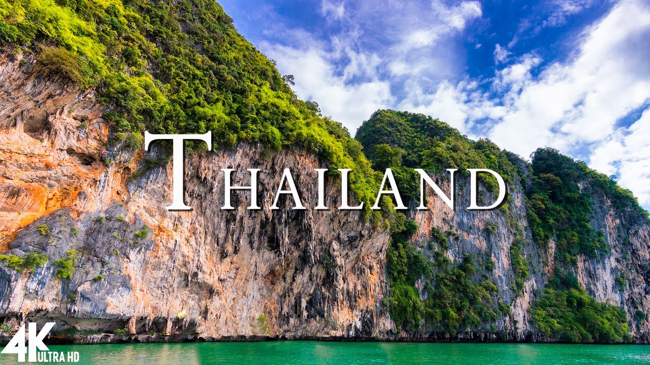 Thailand 4K   Scenic Relaxation Film With Calming Music