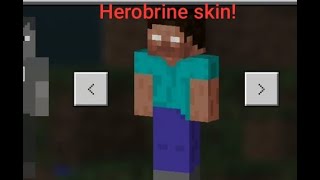Minecraft herobrine skin tutorial(Bedrock edition) screenshot 2