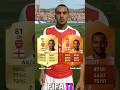 THEO WALCOTT worst vs best card in EVERY FIFA! (10-23)⚽#shorts #fifa #eafc24 #fc24 #walcott #arsenal