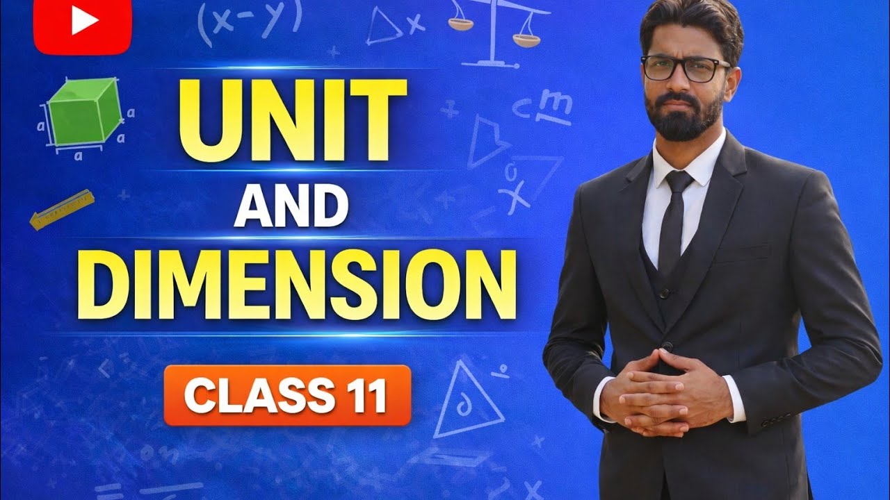 UNIT AND DIMENSION in 1 Shot : FULL CHAPTER COVERAGE ( Smart CBSE Mathe )