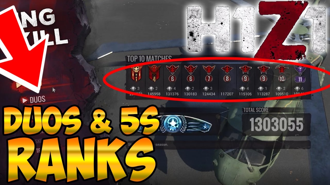 h1z1 new update duos and fives ranks confirmed new update h1z1