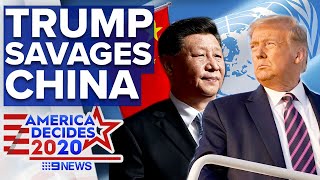 Trump’s United Nations speech: 'China must be held accountable for COVID-19' | 9 News Australia