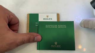 Rolex Made A Huge Change. Watch The Difference Between Old Rolex Cards And New Rolex Cards